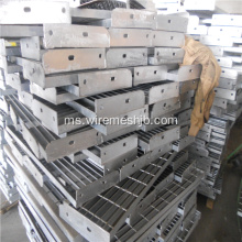 dip galvanized steel grating tangga tenggelam